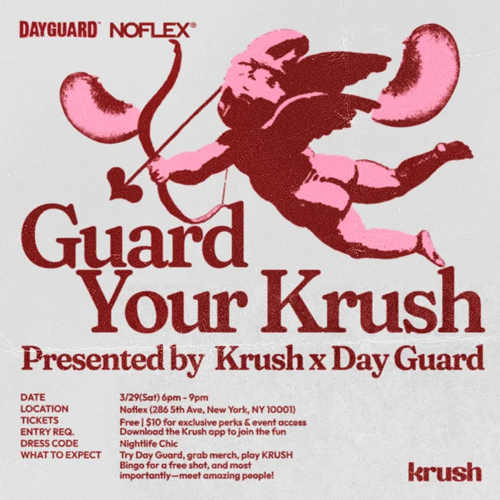 Guard your Krush! event poster